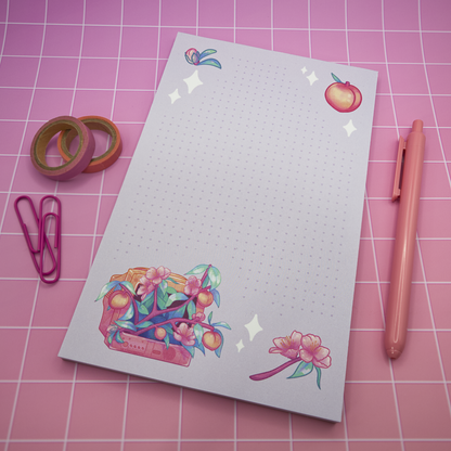 Peach TV 5"x8" Notepad