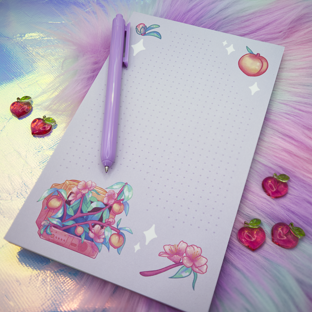 Peach TV 5"x8" Notepad