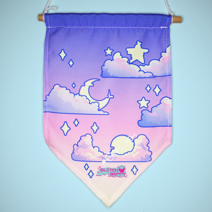 Broken Skies Pin Display Pennant