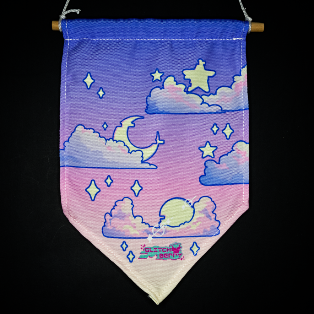 Broken Skies Pin Display Pennant