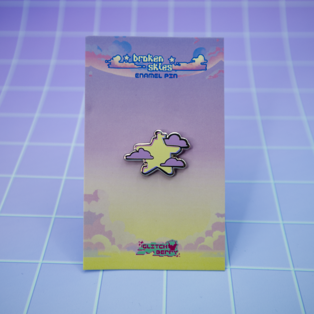 Mini Star Vaporwave Enamel Pin