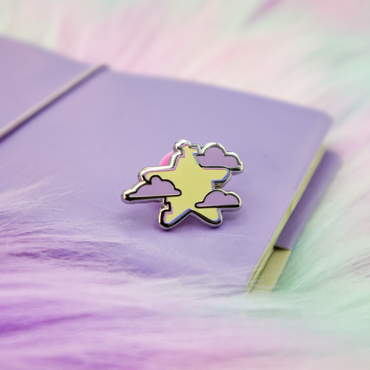 Mini Star Vaporwave Enamel Pin