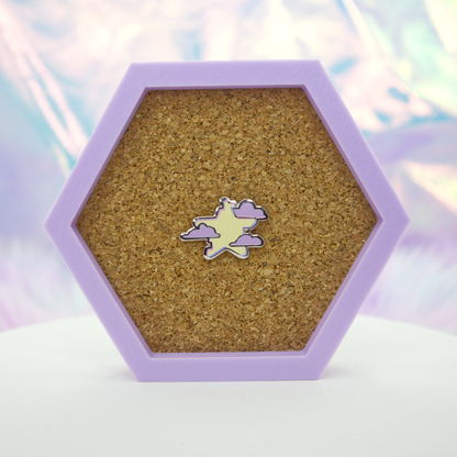 Mini Star Vaporwave Enamel Pin