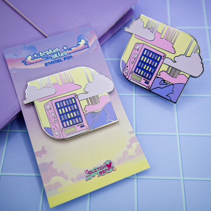 Vending Machine Vaporwave Enamel Pin