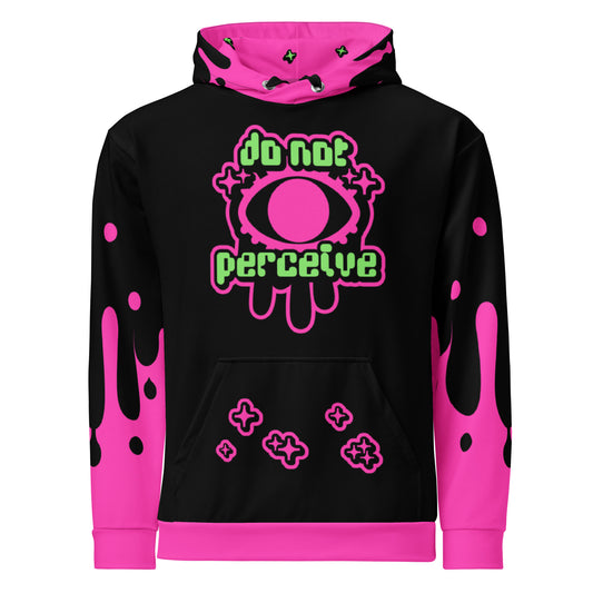 Do Not Perceive Full-Print Pullover Hoodie